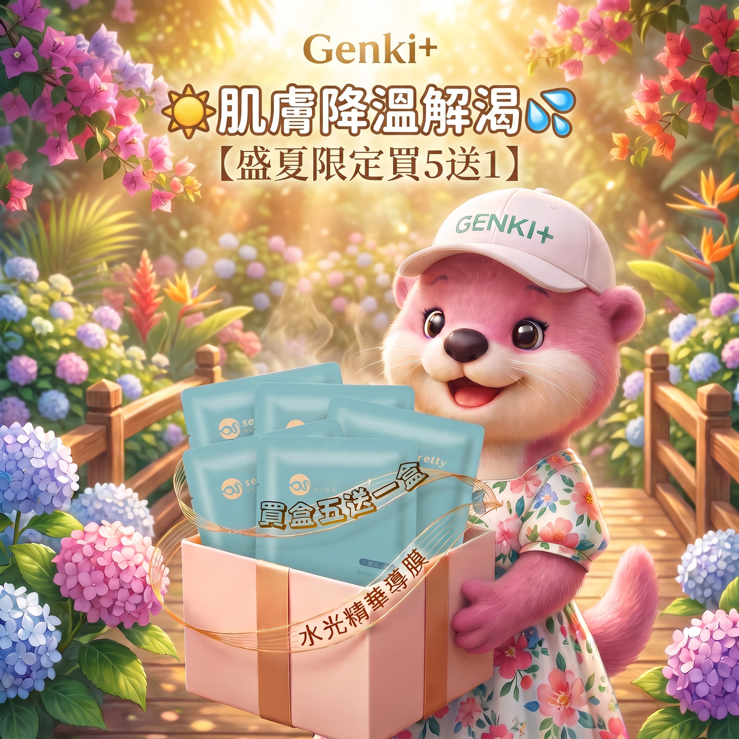 肌膚降溫解渴 💦 【盛夏限定買5送1】